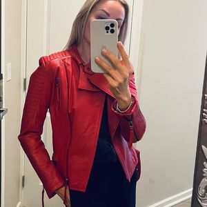 COPY - Leather jacket (real leather) , great quality, worn a few times